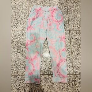 WONDER NATION Kids Pastel Tie-Dye Joggers, Size XL (14/16)